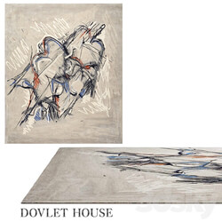 Carpet DOVLET HOUSE art 17026 3D Models 