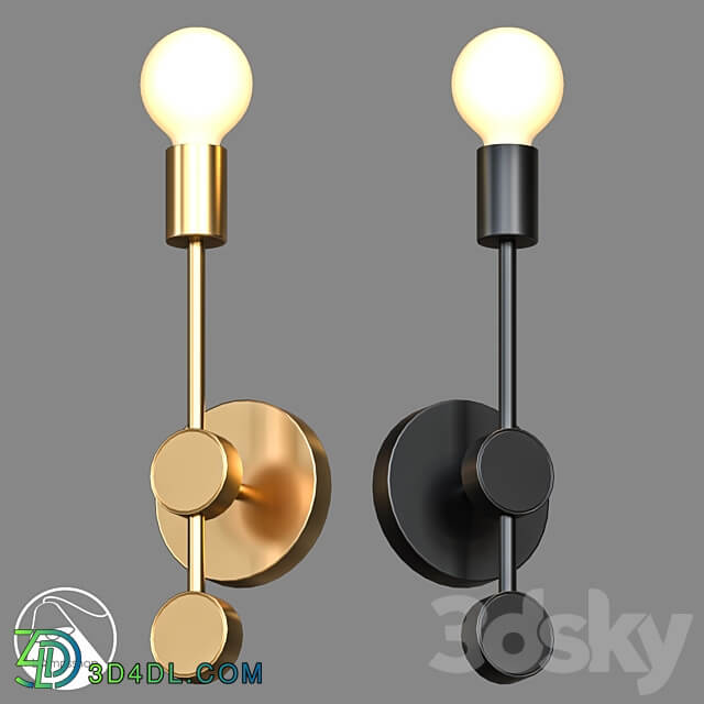 LampsShop.com B4272a Sconce Stikins 3D Models