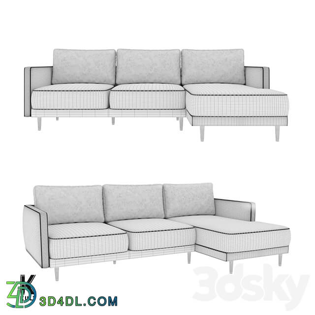 OM KULT HOME sofa Rene 06.40 3D Models