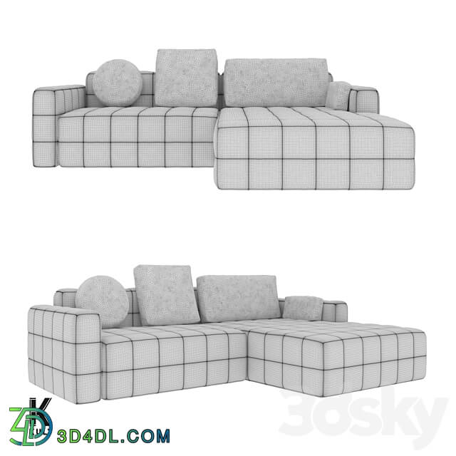 OM KULT HOME sofa Blok 12.39 3D Models