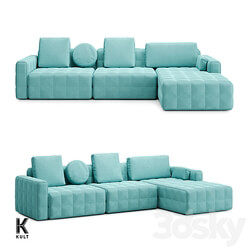 OM KULT HOME sofa Blok 12.40 3D Models 