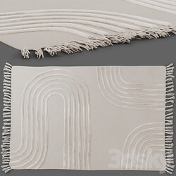 Tufted carpet Maze Hilo by Urban outfitters 3D Models 