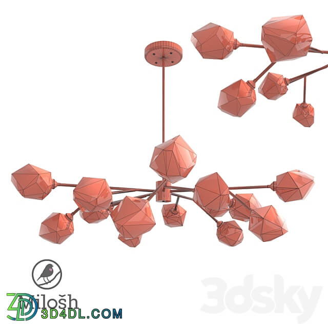 MILOSH TENDENCE 0795CL 15AB Pendant light 3D Models