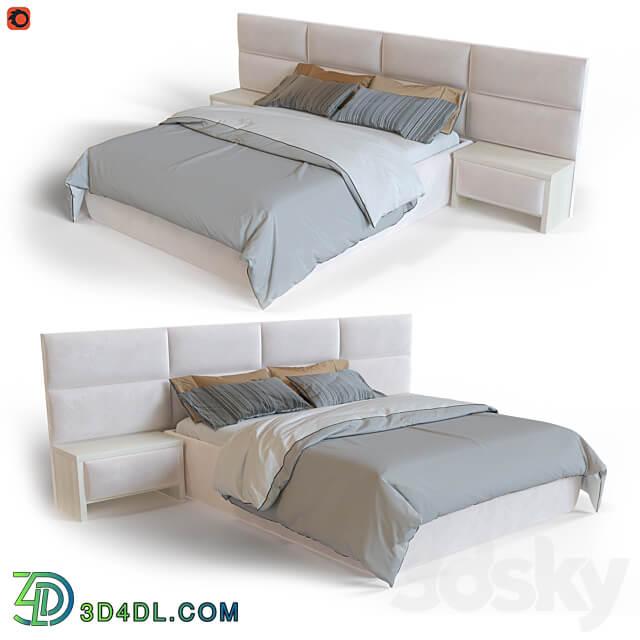 Bed Sicily Bed 3D Models