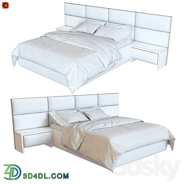 Bed Sicily Bed 3D Models