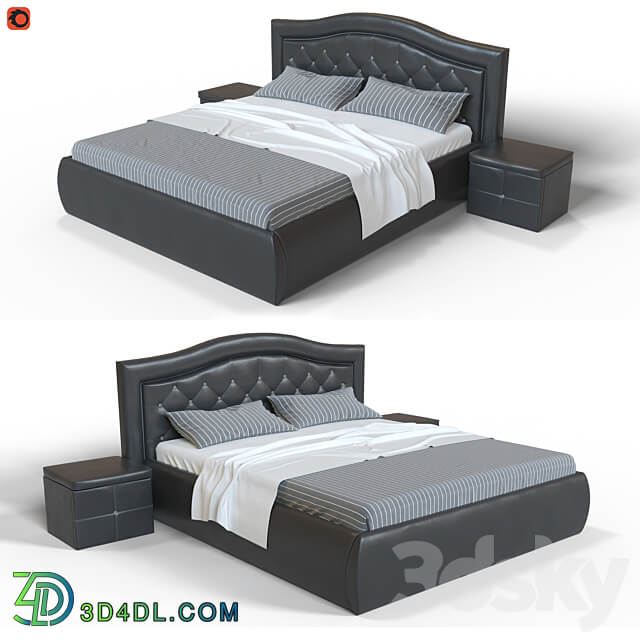 Bed Verona Bed 3D Models
