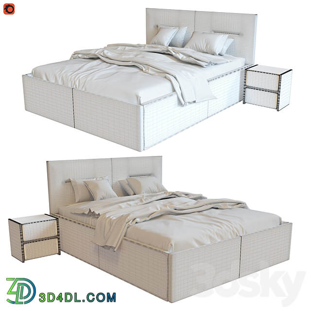 Bed Victoria Bed 3D Models