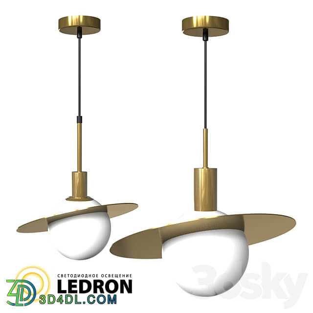 10108P Pendant light 3D Models