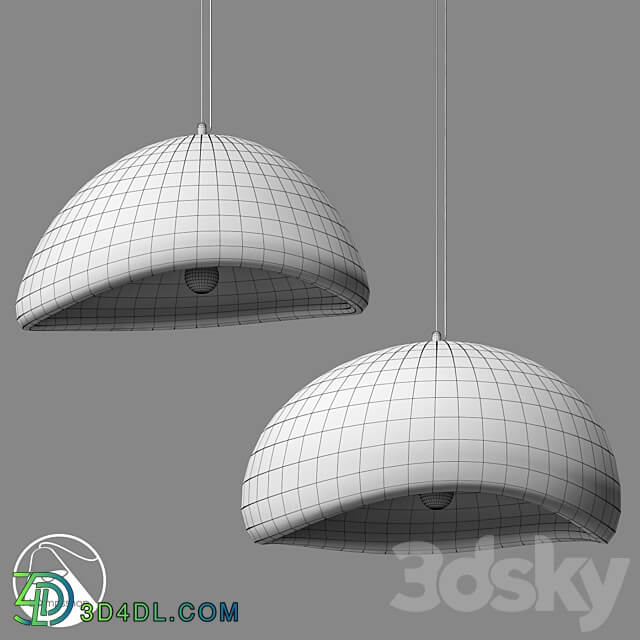 LampsShop.com PDL2414 Chandelier Canopy Pendant light 3D Models