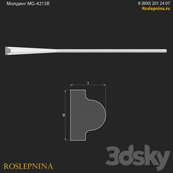 Molding MG 4215R from RosLepnina 3D Models 