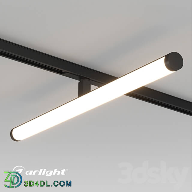 OM Luminaire LGD TUBE TURN 4TR L600 20W 3D Models