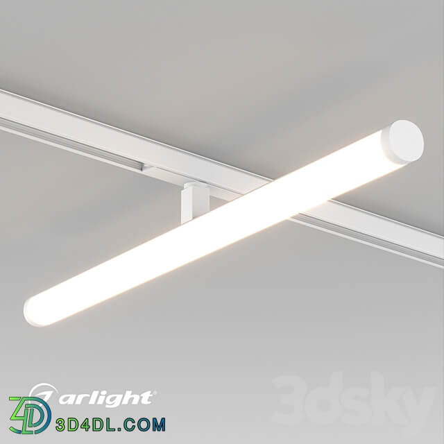 OM Luminaire LGD TUBE TURN 4TR L600 20W 3D Models