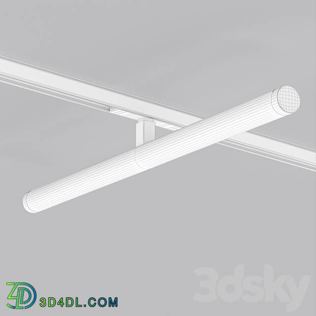 OM Luminaire LGD TUBE TURN 4TR L600 20W 3D Models