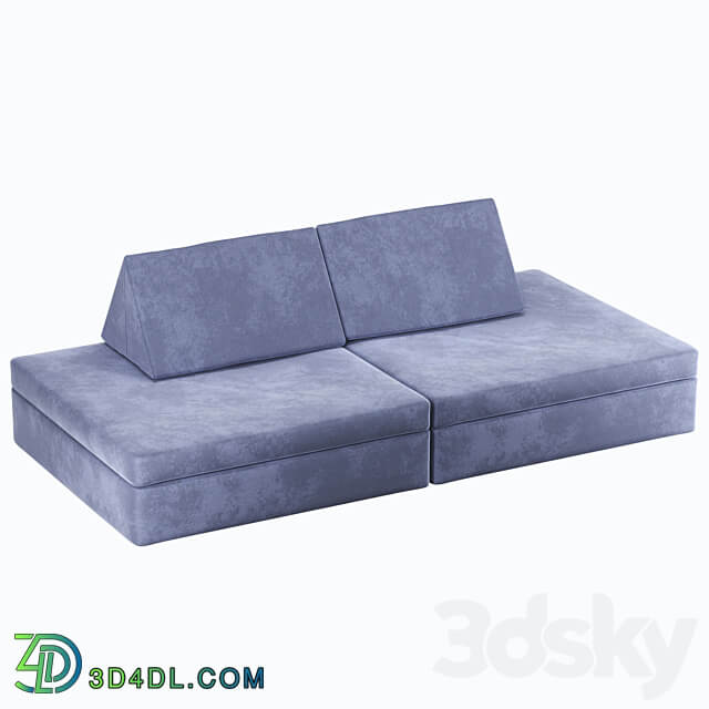 children 39 s sofa transformer softer 3D Models