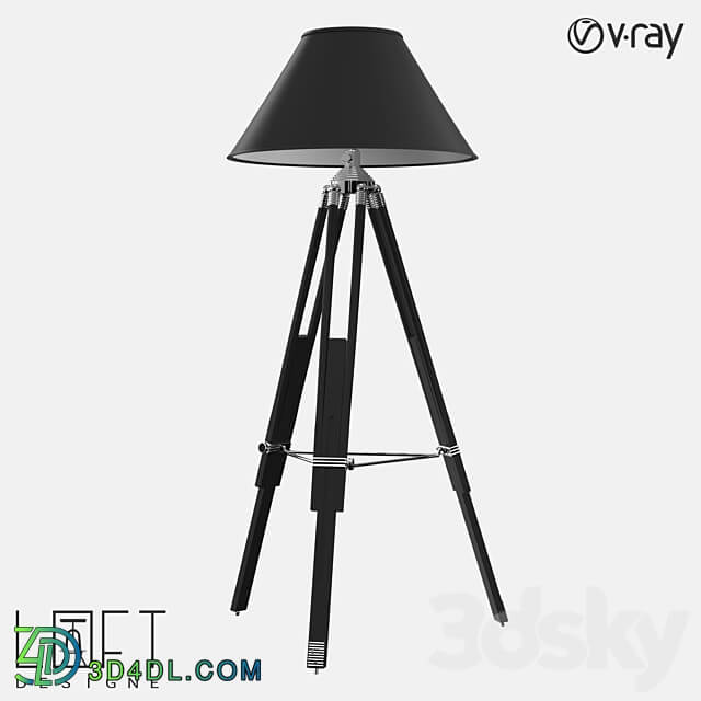 Floor lamp LoftDesigne 824 model 3D Models