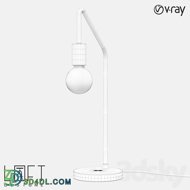 Table lamp LoftDesigne 1358 model 3D Models