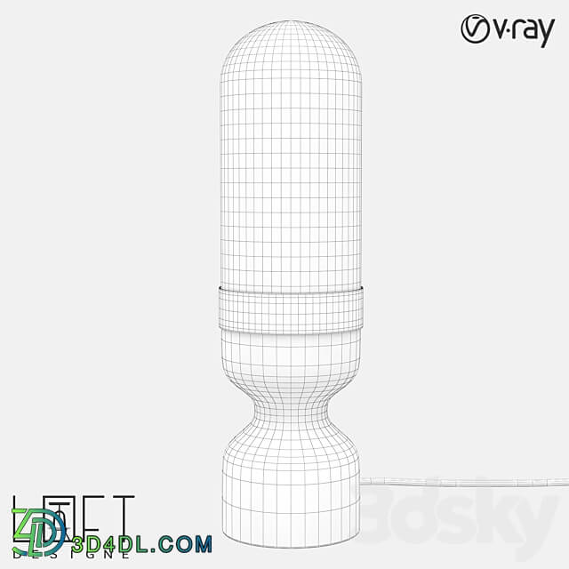 Table lamp LoftDesigne 1360 model 3D Models