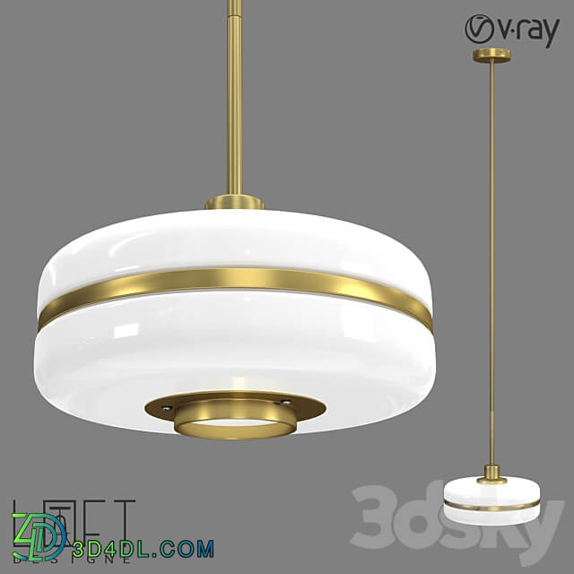 Suspension light LoftDesigne 7959 model Pendant light 3D Models