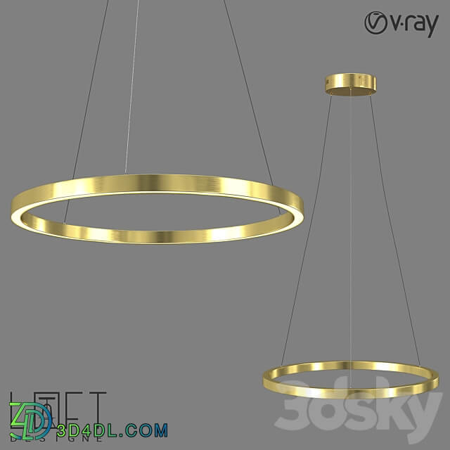 Suspension light LoftDesigne 7980 model Pendant light 3D Models