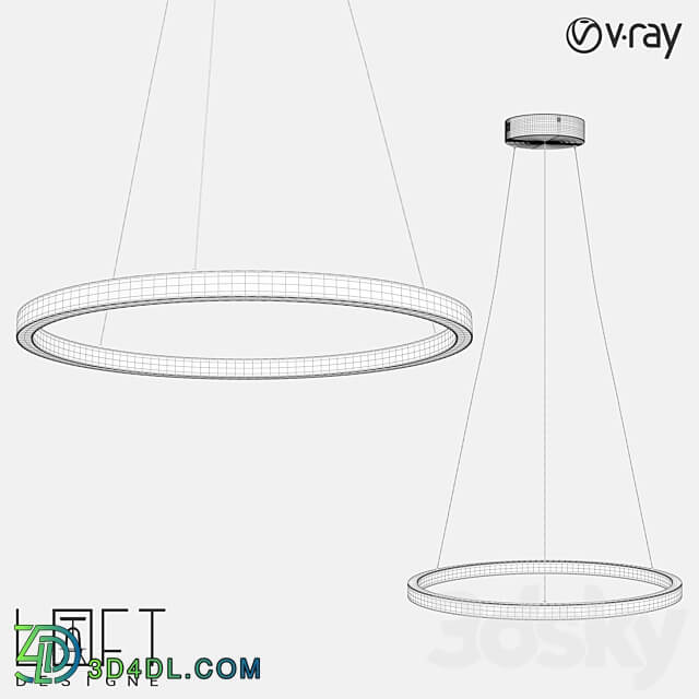 Suspension light LoftDesigne 7980 model Pendant light 3D Models