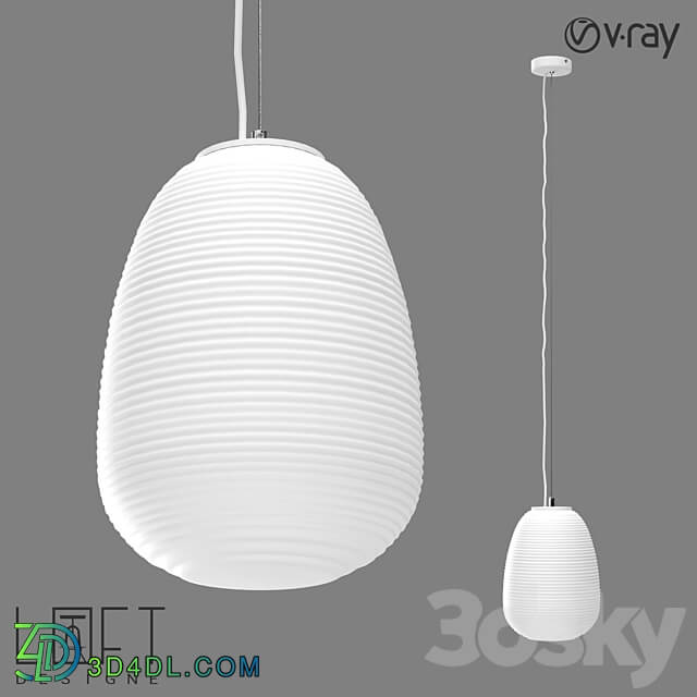 Suspension light LoftDesigne 7983 model Pendant light 3D Models