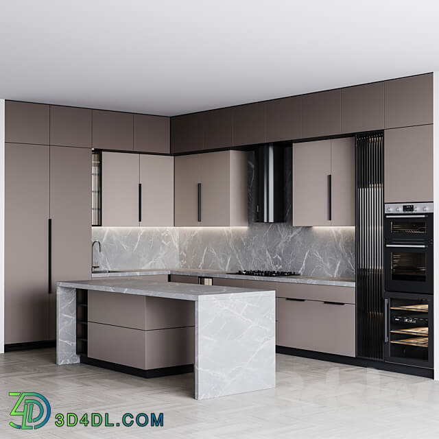 Kitchen Modern152 Kitchen 3D Models