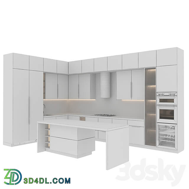 Kitchen Modern152 Kitchen 3D Models