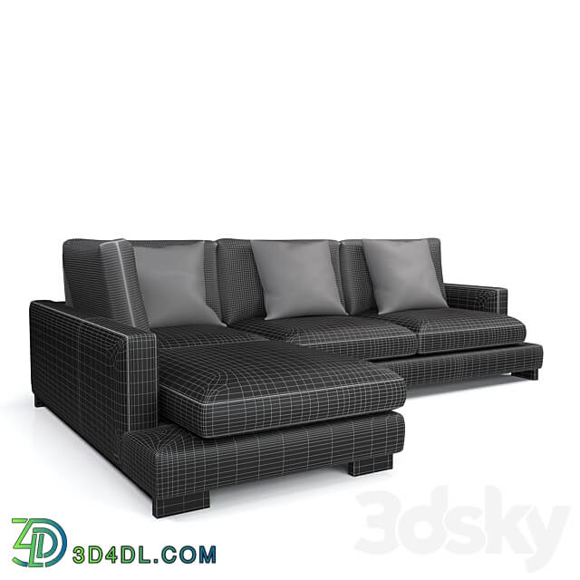 Sofa Lounge LORUSSO OM 3D Models