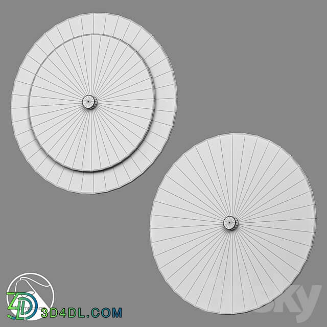 LampsShop.com B4300 Sconce Tray 3D Models