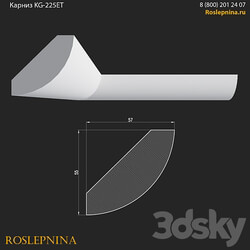 Cornice KG 225ET from RosLepnina 3D Models 