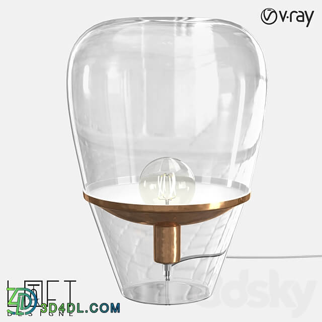 Table lamp LoftDesigne 8408 model 3D Models