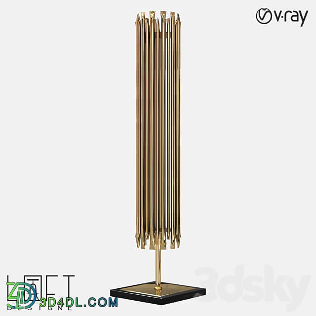 Floor lamp LoftDesigne 8600 model 3D Models