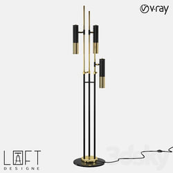 Floor lamp LoftDesigne 8608 model 3D Models 