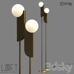 Floor lamp LoftDesigne 8618 model 3D Models 