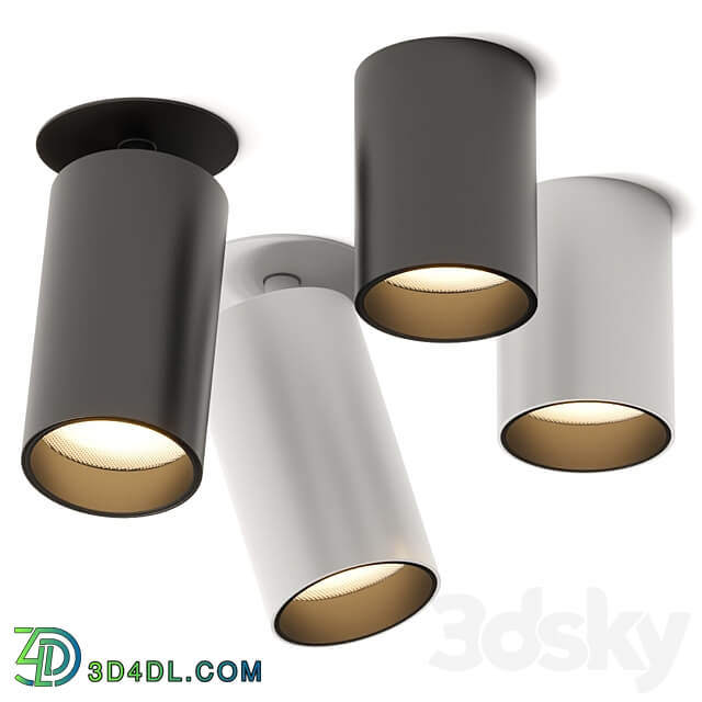 Panzeri Carl Ceiling Lamp 3D Models