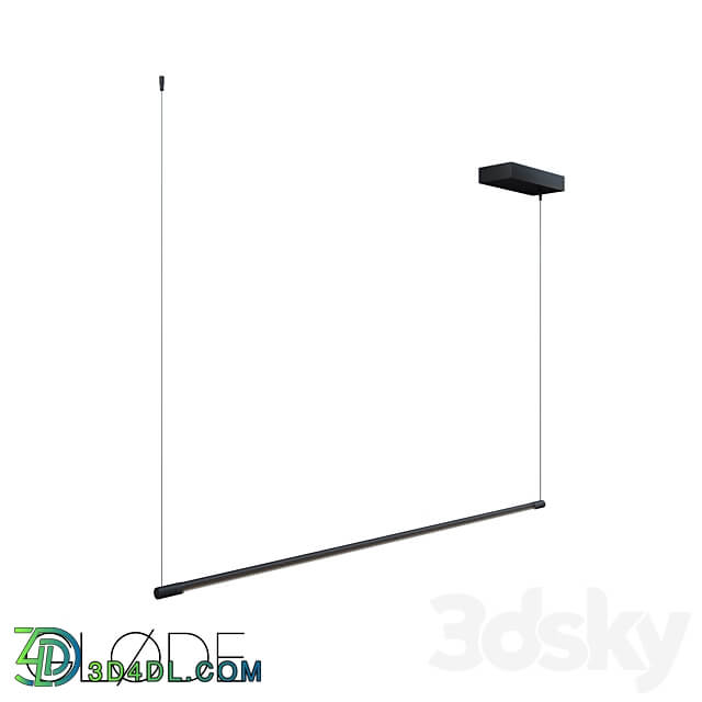 Chandelier SimpLumen Horiz by GLODE Pendant light 3D Models