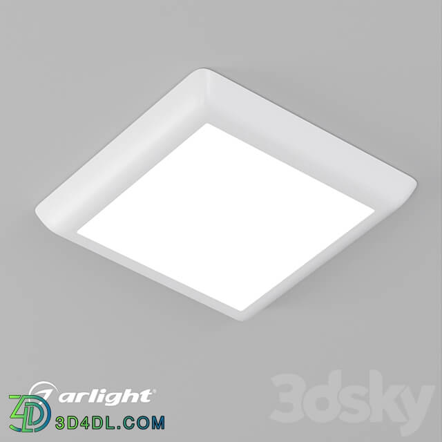 OM Luminaire CL FIOKK S180x180 12W 3D Models