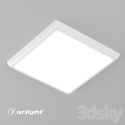 OM Luminaire CL FIOKK S300x300 25W Ceiling lamp 3D Models 