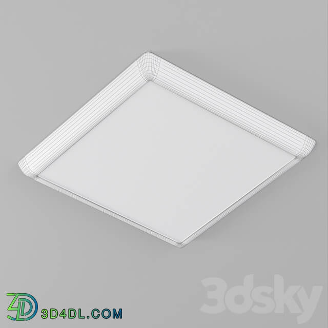 OM Luminaire CL FIOKK S300x300 25W Ceiling lamp 3D Models