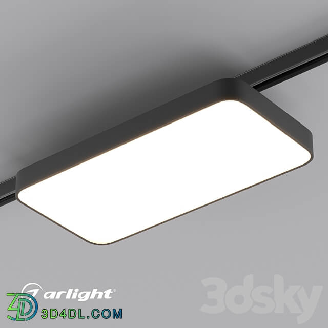 OM Luminaire LGD AFINA 4TR S600x300 50W 3D Models