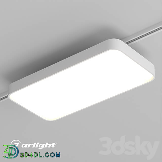 OM Luminaire LGD AFINA 4TR S600x300 50W 3D Models