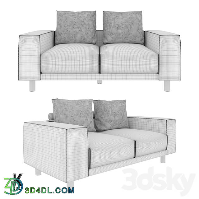 OM KULT HOME sofa FRAN 05.31 3D Models