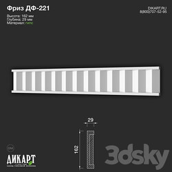 www.dikart.ru Df 221 162Hx29mm 06 01 2022 3D Models 