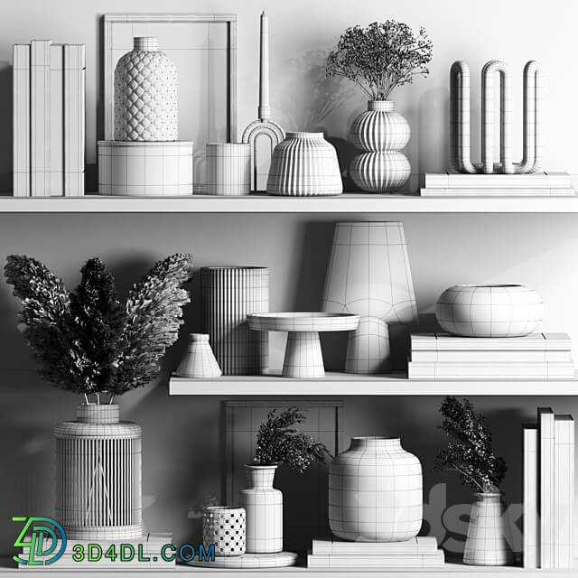 Decorative set 91 3D Models