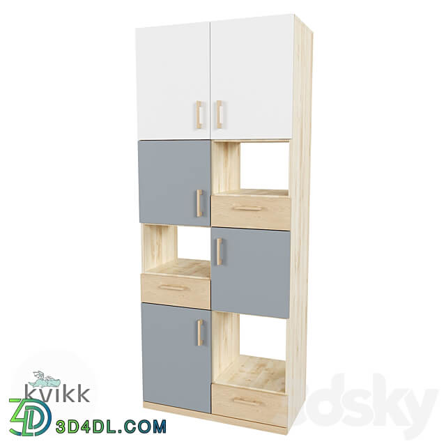 Shelving unit Vila 3D Models