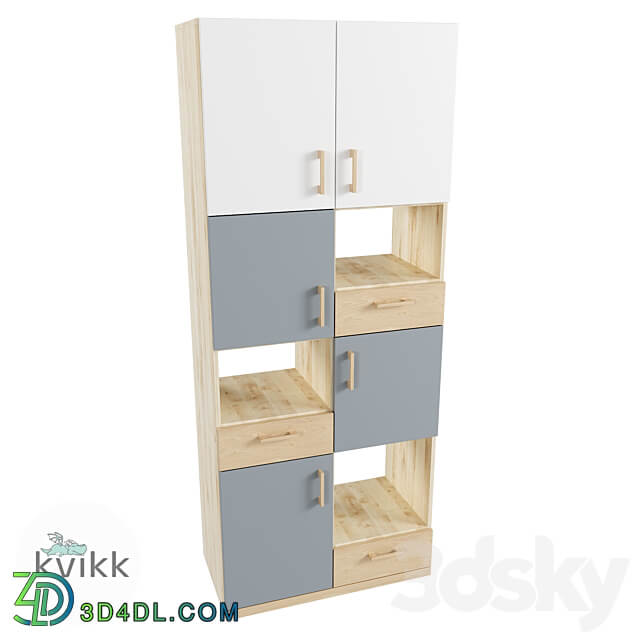 Shelving unit Vila 3D Models