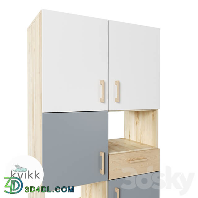 Shelving unit Vila 3D Models