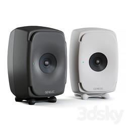 Genelec 8341 The Ones studio speakers 3D Models 
