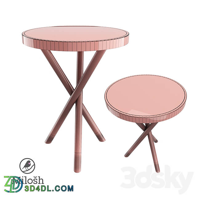 Coffee table MILOSH TENDENCE 701038 3D Models