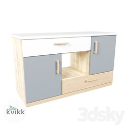 TV cabinet Vila series Sideboard Chest of drawer 3D Models 